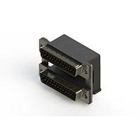 EDAC 661-025-264-00A Dual Port D-Sub Connectors Right-angle Dual Port D-Sub Connector