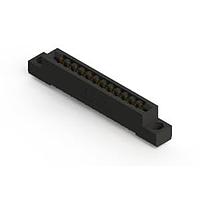 EDAC 357-012-521-104 With Flanges 12P .156" x .200" BLACK