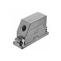 HARTING 19405241613 Hoods 24B HPR Compact Hood, LC (narrow), Screw Locking, 45deg Entry, M40