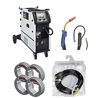 GYS PACK NEOPULSE 400 CW 2 MMA, TIG, MIG/MAG Welding Machine Set (3ph; 400V; 10-400A; Aluminum torch)
