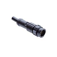 Amphenol LTW AD-03BMMM-QL8D02 Sensor Cables / Actuator Cables X-Lok, Mini Size, Plastic, 5A, 03 pins, Male Connector, Male Contact, Straight, Push Lock, Overmolded, Length 2000mm, IP68