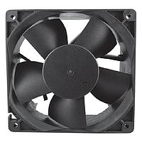 Qualtek Electronics FMA1-12038WBJW12-A EC Fans EC Axial Fan, 120x120x38mm, 100-240VAC, 138CFM, 15W, 51.5dBA, 3500RPM, Wire