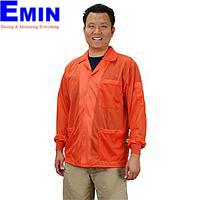 Desco 73913 Statshield® Smock, Jacket with Knitted Cuff (Orange, Large)