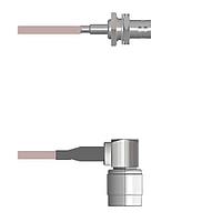 Amphenol Custom Cable Q-0404T0005006i RF Cable Assemblies BNC-SJB/TNC-RP G316 6I