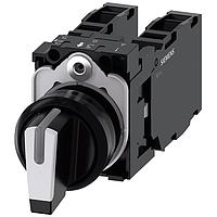SIEMENS A6X30142041 Multi-Directional Switches SELECTOR SWITCH. I>O<II. BLACK. WHITE