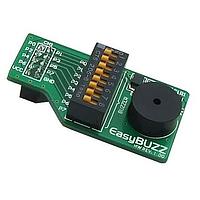 Mikroe MIKROE-478 Ceramic/Piezo Speaker EASYBUZZ PIEZO SPKR ADAPTER BOARD