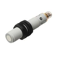 Carlo Gavazzi UA18CAD22PPM1TI Proximity Sensors Ultrasonic Sensor, Diffuse Reflective, M18 PBT housing, M12 Connector, Sn 200-2200mm, PNP Output x2, Supply Voltage 15-30VDC, Current Output 500mA, Operating Temperature -20-60C, Response Time< 500mS, Switching Frequency 1Hz, IP67, Teach-in