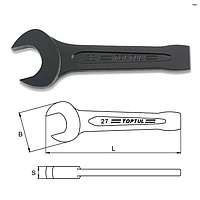 TOPTUL AAEY6565 Slogging Open End Wrench (65mm)