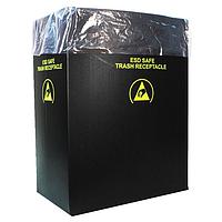 Protektive Pak 37823 Anti-Static Control Products TRASH RECEPTACLE LINER, LARGE, 36'' x 40'', 2MIL, PINK, 50 PK