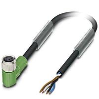 PHOENIX CONTACT 1409688 Sensor Cables / Actuator Cables SAC-4P- 5,0- PVC/M 8FR BK OL