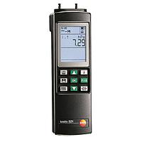 TESTO 521-2 Differential Pressure Measuring Instrument (±0.1% of fsv; 0~100 hPa)