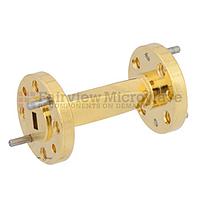 Fairview SMW15TW1003 WR-15 45 Degree Waveguide Right-hand Twist Using a UG-385/U Flange And a 50 GHz to 75 GHz Frequency Range