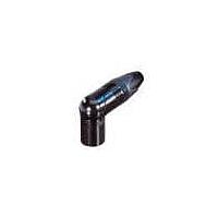 NEUTRIK NC3MRX-BAG Cable Connectors 3P RT ANGLE MALE BLK HOUS SILVR CONTS