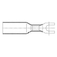 Raychem - TE Connectivity B-106-2403 Spade H/S-FORK 12-10 YEL #8