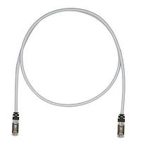 Panduit STP6X50MIG Cat 6a Copper Patch Cord, Cat 6A, Intl Gray S/F