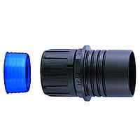 HellermannTyton 166-90014 Conduit Reducer HelaGuard Non-Metallic IP68 Conduit Reducer, 1.00" down-to 0.75" Dia, PA66, Black, 5/pkg