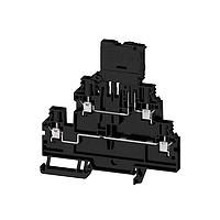 Weidmuller 2893960000 Fuse Terminal Block W2T 4 FS-FT 60-150V BK