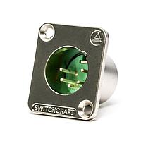 Switchcraft DE5M Connectors 5P M XLR NKL/SLV S/CUP DE