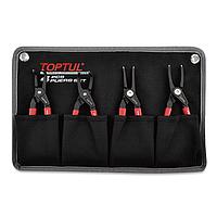 TOPTUL GPAQ0402 Retaining Ring Pliers Set (4 pcs)