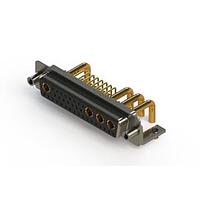 EDAC 630-36W4250-3T5 Mixed Contact D-Sub Connectors Right-angle Power Combo D-Sub Connector