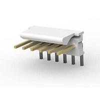 AMP Connectors - TE Connectivity 3-641216-6 Unshrouded HDR R/A 6P .100 30AU