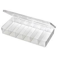 Flambeau A203 Multiple Compartment Six-Compartment Box 8" x 4" x 1 3/16" (20.32 x 10.16 x 3.02 cm)