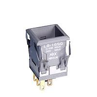 NKK Switches LB26SGG01 Pushbutton Switches STD SIZE PUSHBUTTON SNAP-IN
