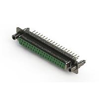 EDAC 628-M37-621-GT6 D-Sub Connectors - Standard Density Vertical Machined D-Sub Connector