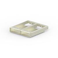 AMP Connectors - TE Connectivity 2287076-2 Cage Assemblies CFP2 CAGE ASSEMBLY 1X2