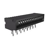 Amphenol FCI HLW15R-2C7LF Board Mount 1.00mm Flex Connectors, HLW-R series, 15 Position, Side Entry Non-ZIF Connector, 1mm (0.039inch) Pitch, Kinked Terminal