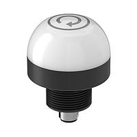 Banner Engineering K50PTAMGRY3Q-RSETI Programmable Multicolor RGB Indicator K50 Pro Touch Series: 3-Color RGB Touch Sensor; 12-30 V dc; Polycarbonate; IP67 IP69K; Bimodal, NO, Momentary; Multicolor; 5-Pin M12 Integral QD; Laser Marked Reset Icon