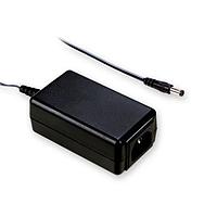 MEAN WELL SGAS15A05-P1J Desktop AC Adapters 12W 5V 2.4A 2.1x5.5 DC plug C14 AC Inlet