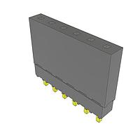 Samtec ESQ-106-12-G-S-LL Sockets Elevated Socket Strip, 0.100" Pitch