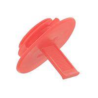 Essentra Components EZP2060A Threaded Protection CENTRAL PULL QUICK FIT PLUG:LDPE RED