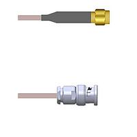 Amphenol Custom Cable Q-6800J0005010i RF Cable Assemblies SMA-SP/BNC-SP G316 10I