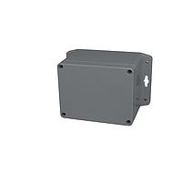 Bud Industries PN-1328-MB Electrical Enclosures IP65 NEMA 4X Box with Mounting Brackets (4.5 X 3.5 X 3.2 In)