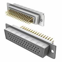NorComp 780-M44-213R001 High Density D-Sub Connectors IP67 Female High Density D-Sub 44 Pin Straight Dip Solder