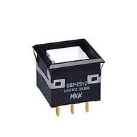 NKK Switches UB225KKG016B Pushbutton Switches LOW PROFILE PSHBTTN ILLMNTD/PC AND SLDR