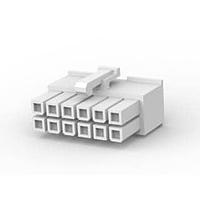 AMP Connectors - TE Connectivity 1-1586765-2 Receptacle Housing 12P RCPT DUAL F/H GLOW WIRE