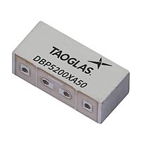 Taoglas DBP.5200.X.A.50 Bandpass Dielectric Band Pass Filter for 5200MHz 8.6*3.9*2.85mm, Bandwidth 100MHz