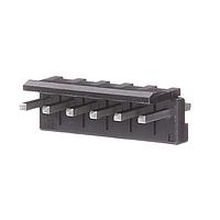 AMP Connectors - TE Connectivity 5-1123723-6 Shrouded 3.96 EP HDR ASSY 6P(BLACK)