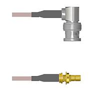 Amphenol Custom Cable Q-0D03M0005108i RF Cable Assemblies BNC-RP/SMB-SJB G316 108I