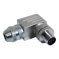 Mueller BU-12ZS45-PG9 M12 Field Wireable Connector M12 5 PIN M RA STL A CD PG9 FW