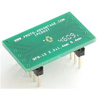 Chip Quik IPC0037 Sockets & Adapters QFN-12 to DIP-12 SMT Adapter