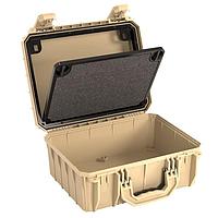 Serpac SE630HPS,BK Cases Seahorse 630 Hinged Panel System Case, 17.3 x 14.2 x 7.5" - Black