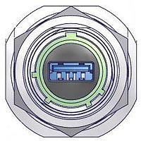 AMP Connectors - TE Connectivity PC4F0086-15NY-1-B USB Type A Connectors PC4F0086-15NY-1-B