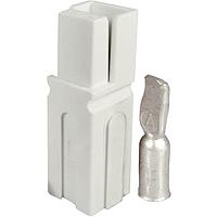 Anderson Power Products 1300G5 Connectors PP75 WHITE #6 AWG W/ 6 AWG 75A CONT