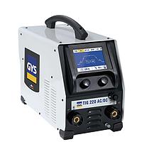 GYS TIG 220 AC/DC HF FV TIG AC/DC and MMA Welding Machine (1ph; 230V; 220A AC/DC; no accessories)