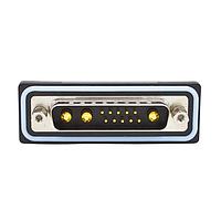 NorComp CDFS13W3103L211 Mixed Contact D-Sub Connectors 13W3 solder cup M FL 4-40 int thrd 20 Amp