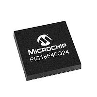 Microchip Technology PIC18F45Q24T-I/MP Microcontrollers 32KB Flash, 2KB RAM, 512bytes EEPROM, MVIO, 10b ADC2, 8b DAC, ACP, Comp, PWM,